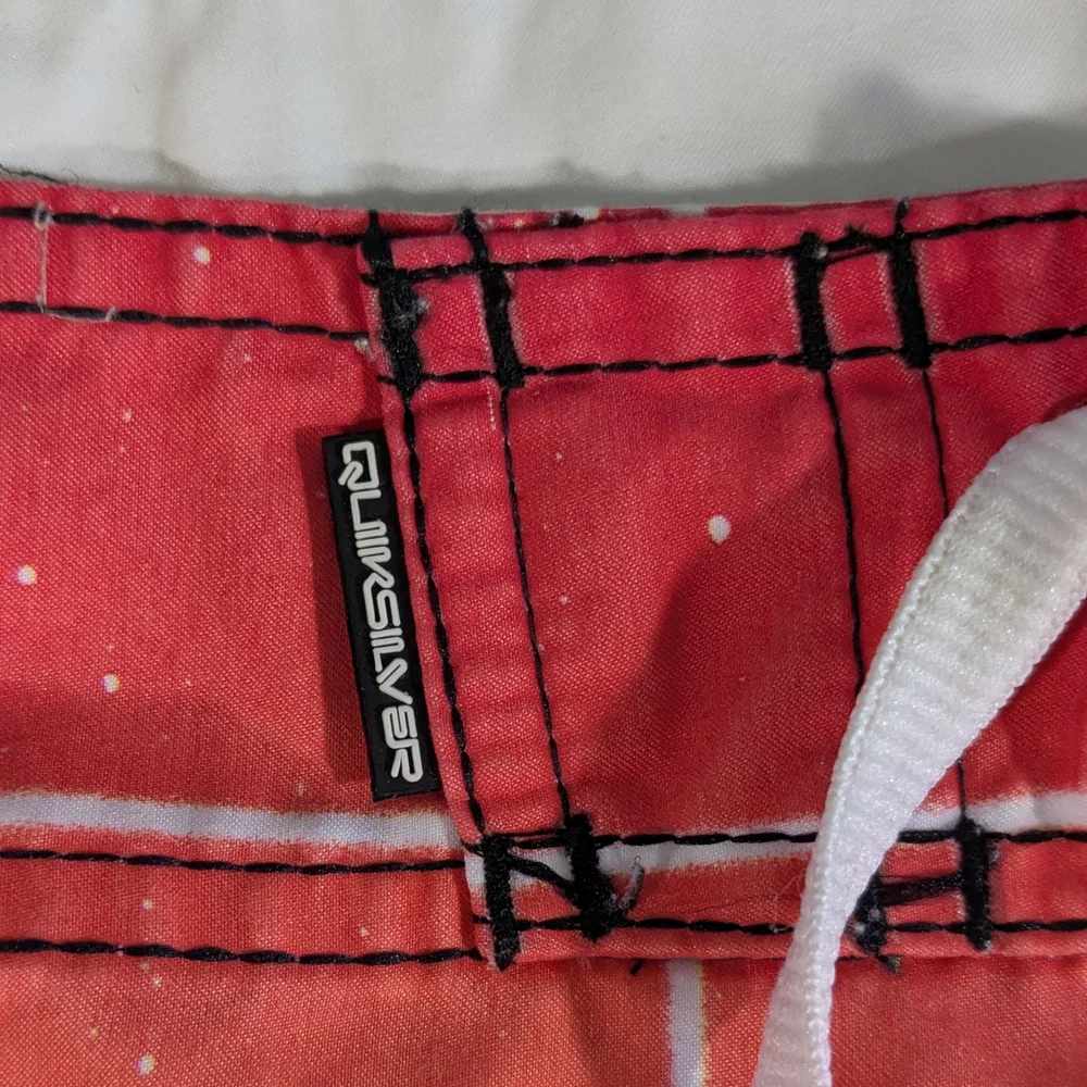 ❤️ Quicksilver Colorful Grid Swim Shorts